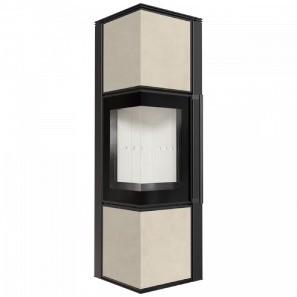Дровяная стальная печь TORA/M 8 кВт FOKOS SALE Kratki PRO