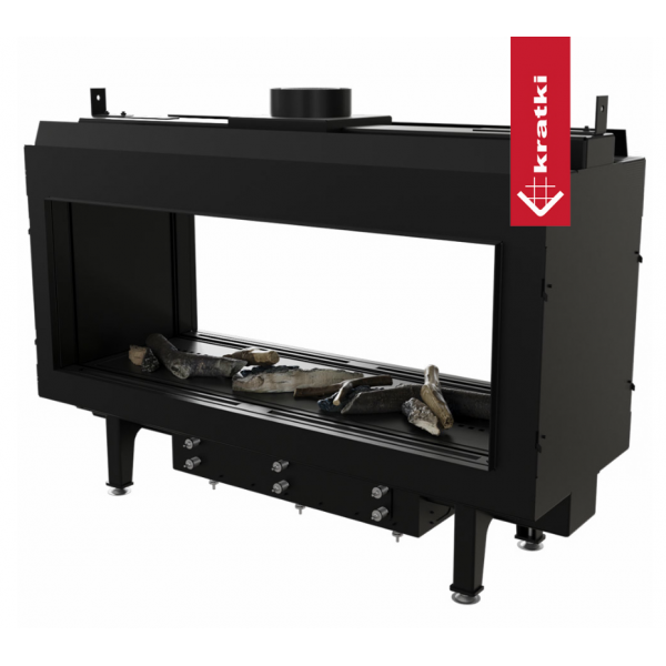 Газовая топка Kratki Pro LEO/100/TUNEL/G20 (магистральный газ) Kratki (Польша)