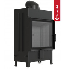 Топка Kratki PRO LUCY/15 NEW (Чёрная  футеровка, с доводчиком)