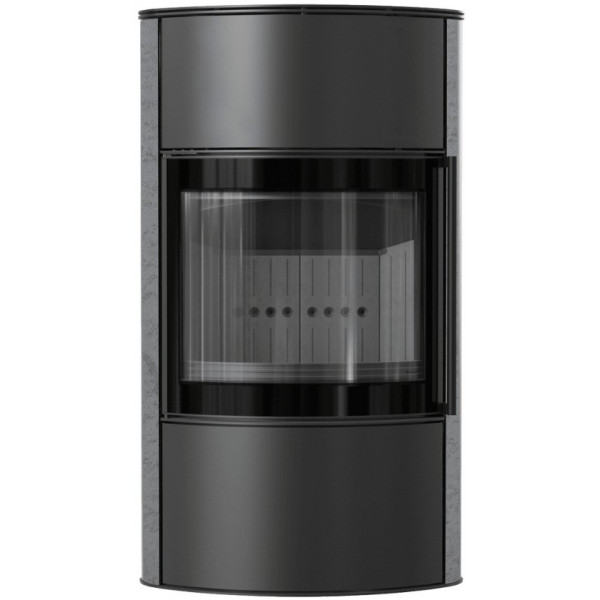 Печь Kratki PRO BJORN/W GREY SATIN (Чёрная футеровка) Kratki PRO