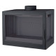 Каминная топка LCI 007 GFR Flat top, стекло справа (Liseo Castiron)