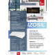 Плита IZOSIL серая (Силикат кальция) 1000х1220х30мм