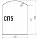 Лист стеклянный напольный 6мм СП-5 (1100х850мм)