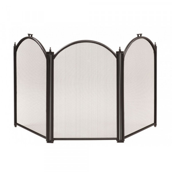 Экран каминный C03011BK (3 секции  60х95см  черный)