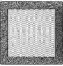 Вентиляционная решетка Черная/Серебро (22*22) 22CS