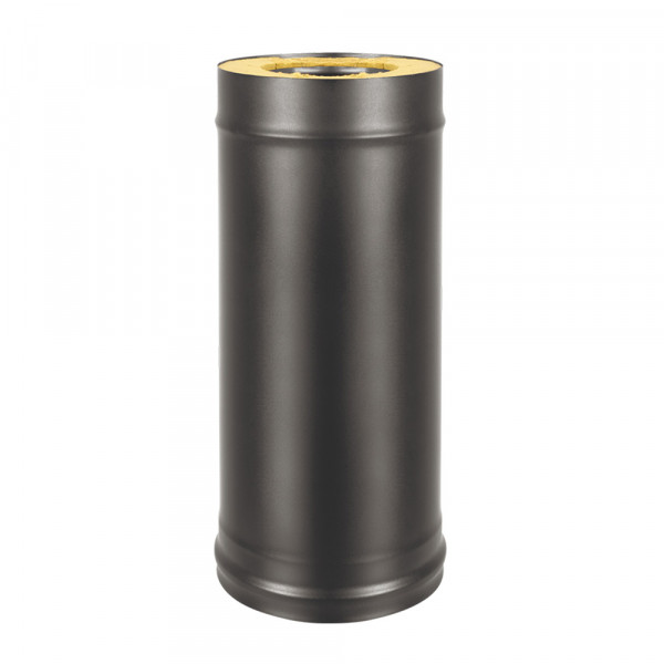 Сэндвич-труба Черный (Black) (AISI 430 0 8мм)   д.150х250  L-0 25м