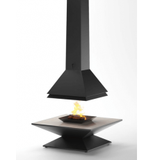 Островной дровяной камин CANDLE 120