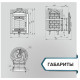 Печь банная «Атмосфера L» сетка нержавейка