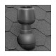 Проходной элемент трубы (мягкая битумная) графит Roof-Master