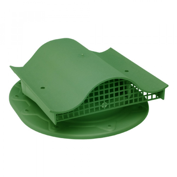 Вентиль для фальцевой кровли К-VS-2 зеленый Roof-Master