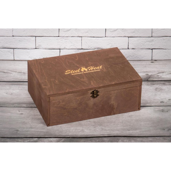 Подарочный набор SteelHeat PREMIUM BOX APOLLON + деревянная коробка + стартовый комплект