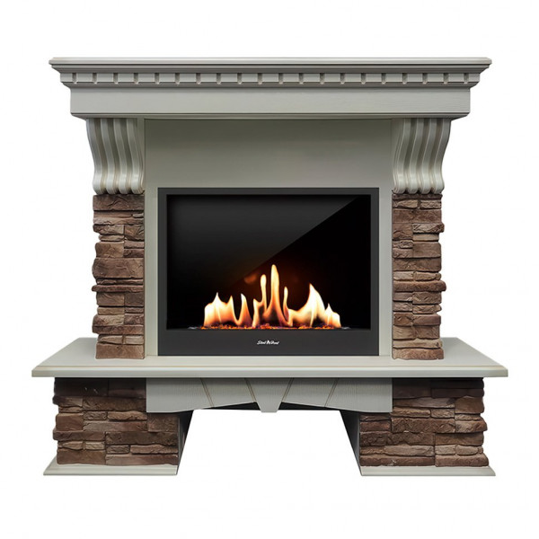 Биокамин в портале SteelHeat Provans (Стекло+стемалит)