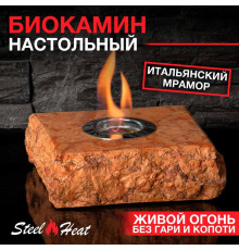 Настольный биокамин SteelHeat ZEVS