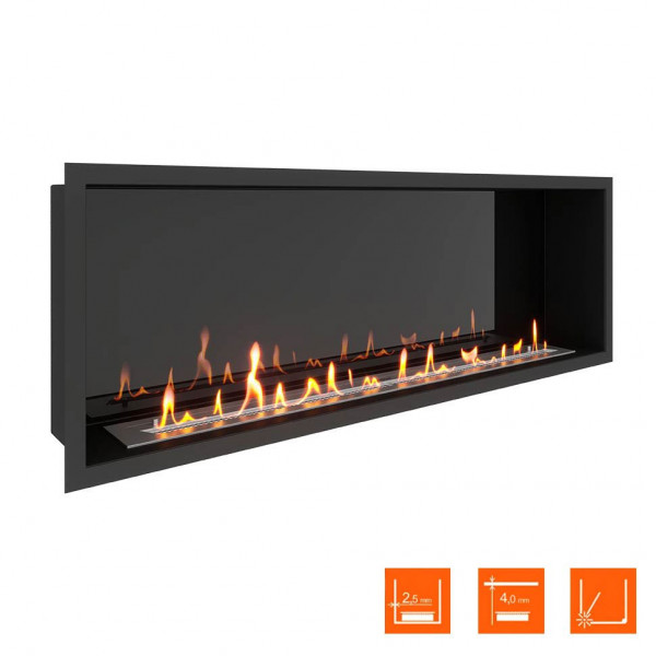 Биокамин встраиваемый SteelHeat LEADER 1300 XL (Стемалит)