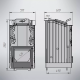 Терма Каменка (Сталь + нержавейка, Укороченная топка, 16 – 28 куб. м) Варвара