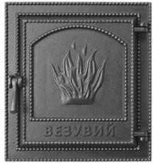 Дверка каминная Везувий 211 (антрацит)