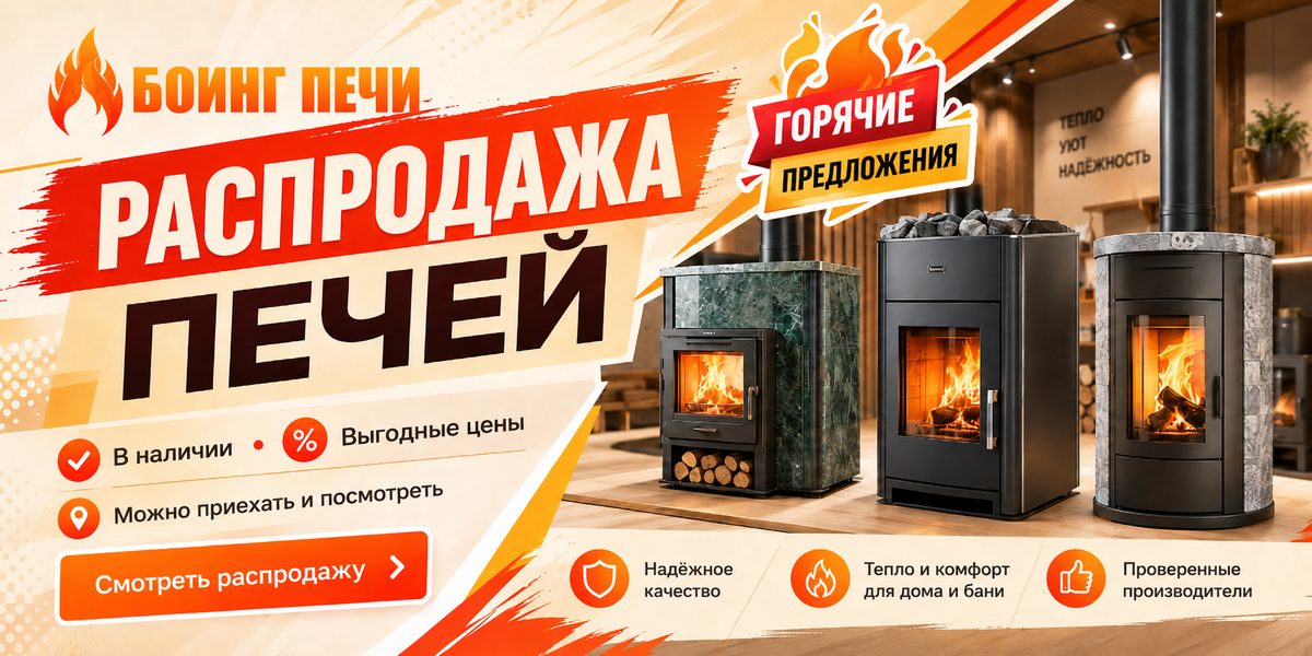 Распродажа печей