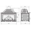 Каминная топка KAWMET W15 18 кВт
