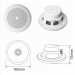 Комплект влагостойкой акустики для бани, сауны и хамама - SW 2 White ECO(белый)