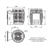 Банная печь TMF Саяны Cast Витра