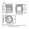 Банная печь TMF Саяны Супер Inox Витра