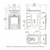 Банная печь Гейзер 2014 Inox Витра ЗК ТО терракота