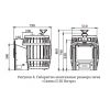 Банная печь ТМF Саяны 2 Inox Витра ЗК