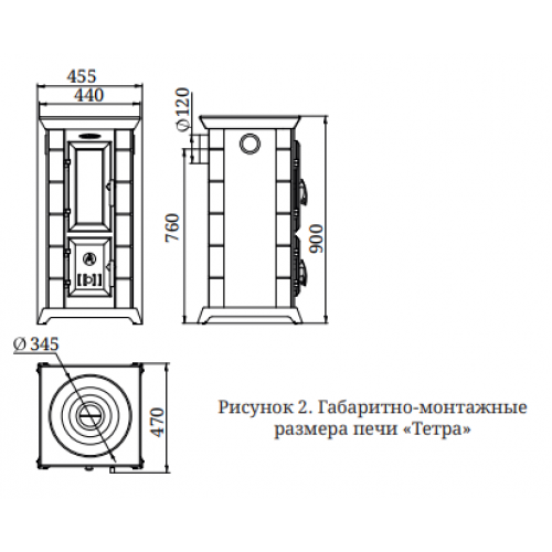 Монтажный проем для духового шкафа