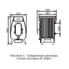 Печь TMF Огонь-батарея ЛАЙТ 5Б
