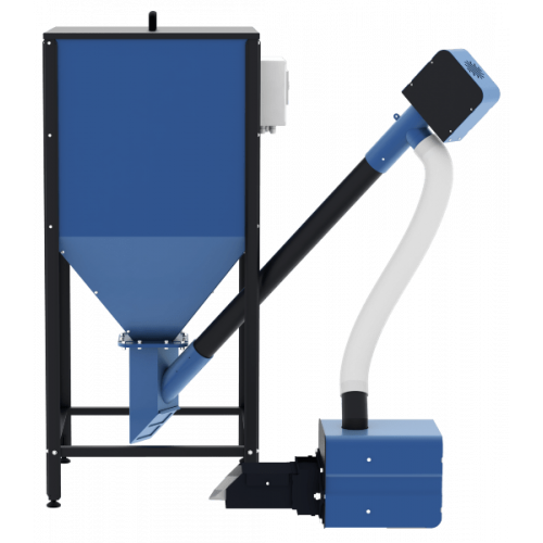 Пеллетная горелка ZOTA Fox - 25 (горелка+ПУ+механизм+бункер)