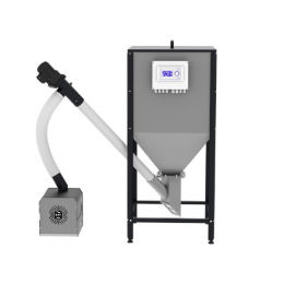 Пеллетная горелка ZOTA RAY - 25 (горелка+ПУ+механизм+бункер)